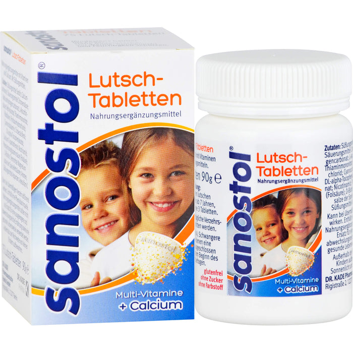 Sanostol Lutsch-Tabletten, 75 St. Tabletten