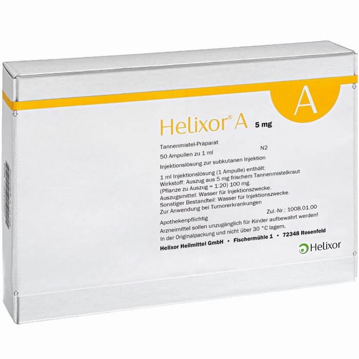 Helixor A 5 mg, 50 St. Ampullen