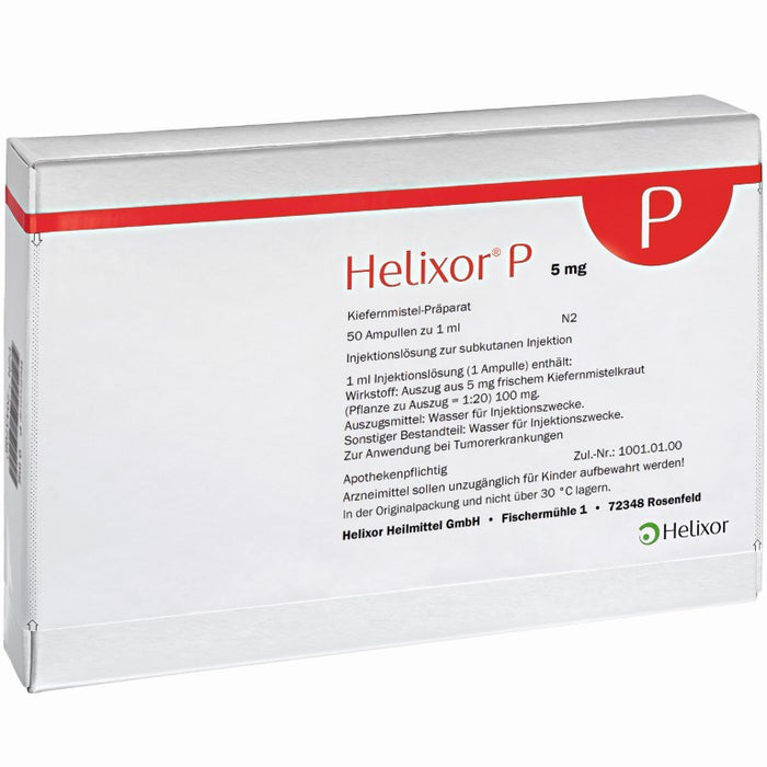 Helixor P 5 mg, 50 St. Ampullen