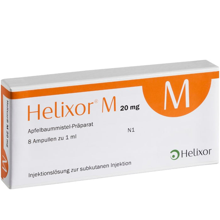 Helixor M 20 mg, 8 St. Ampullen