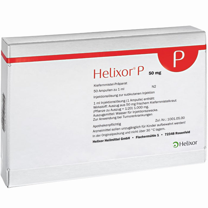 Helixor P 50 mg, 50 St. Ampullen