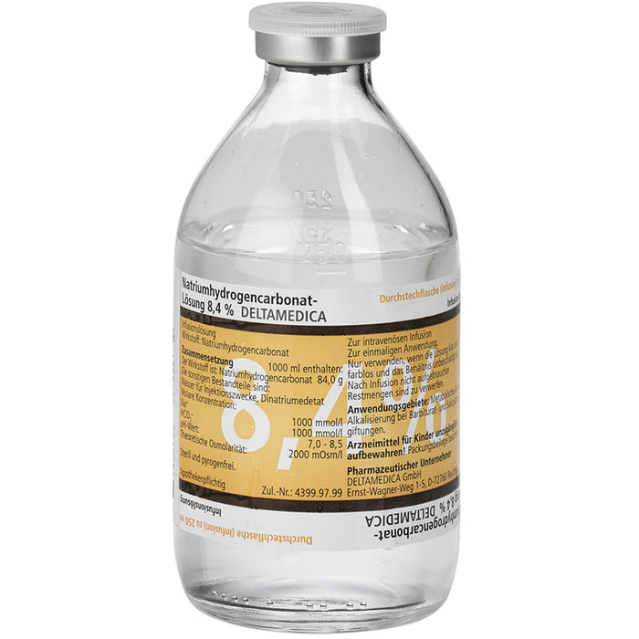 Natriumhydrogencarbonat-Lösung 8,4%, 250ml, 10X250 ml INF