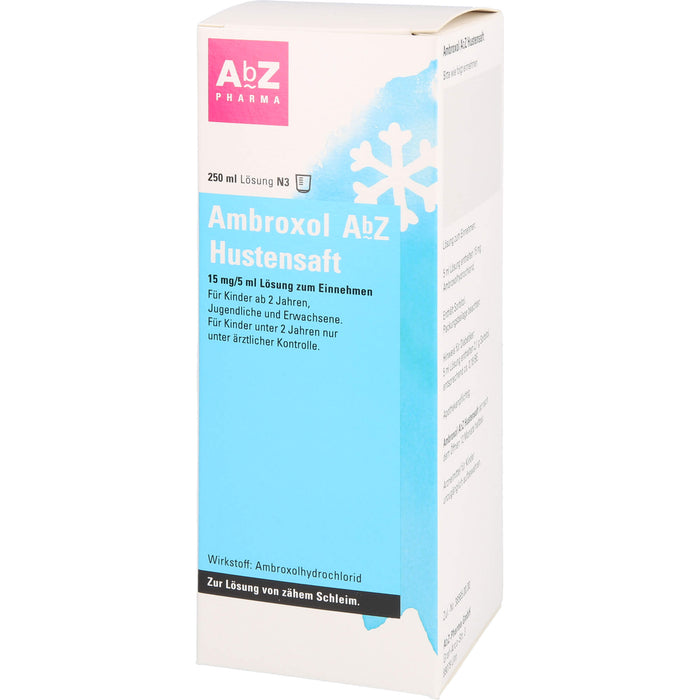 Ambroxol AbZ Hustensaft 15 mg/5 ml, 250 ml Lösung