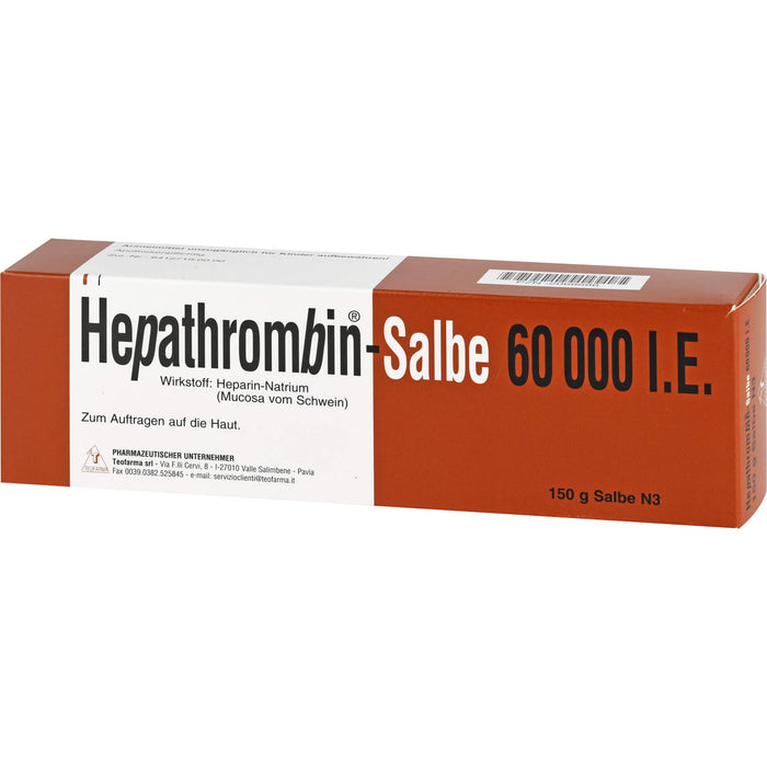 Hepathrombin Salbe 60 000 I.E., 150 g Salbe