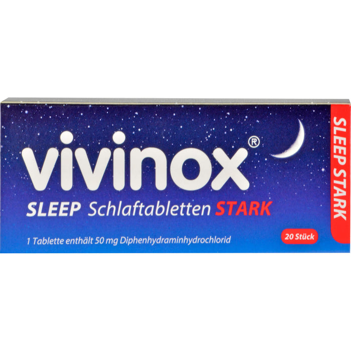 vivinox sleep stark Schlaftabletten, 20 St. Tabletten