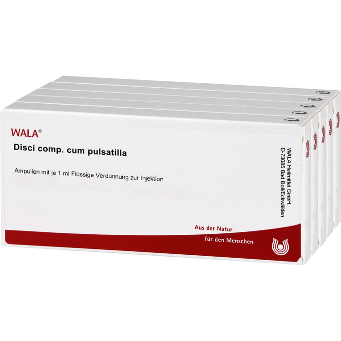 WALA Disci comp. cum Pulsatilla flüssige Verdünnung, 50 St. Ampullen