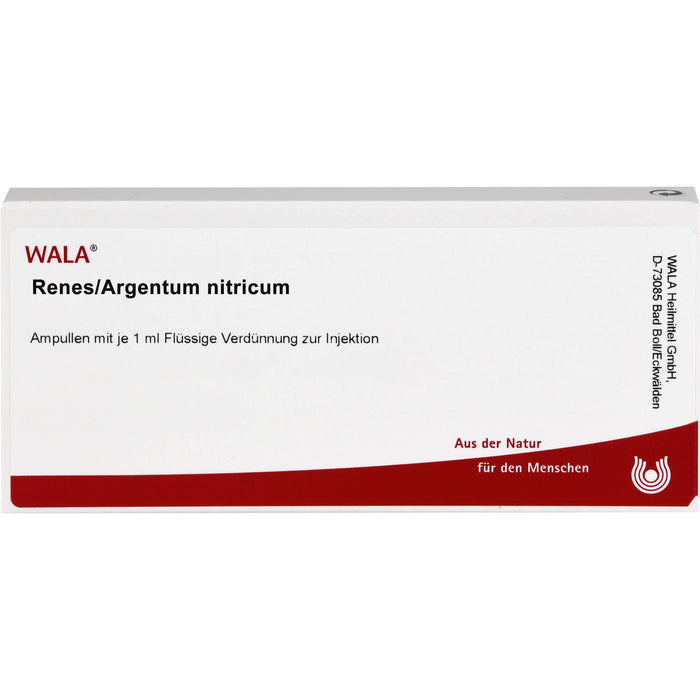 WALA Renes/Argentum Nitricum Ampullen, 10 St. Ampullen