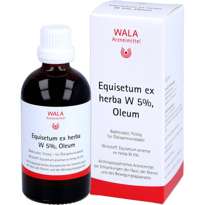 Equisetum ex herba W 5% Wala Oleum, 100 ml OEL
