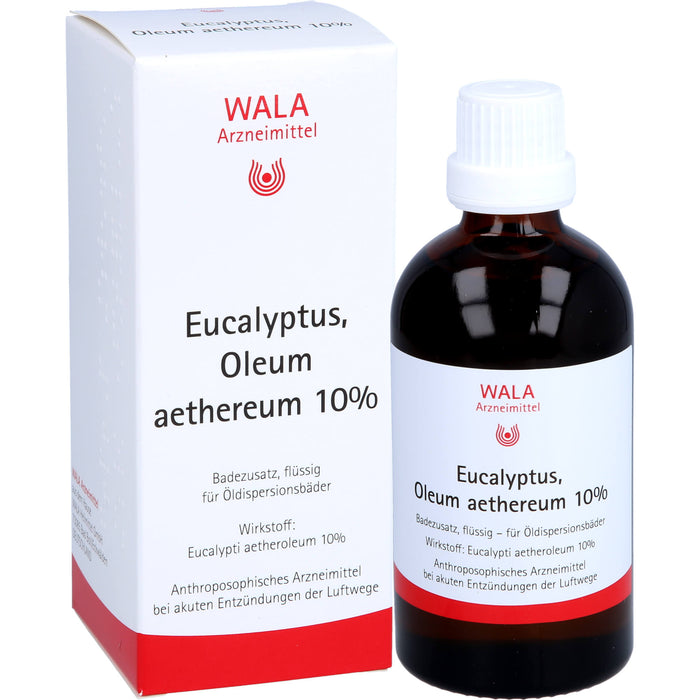 Eucalyptus Oleum aeth. 10% Wala Öl, 100 ml OEL