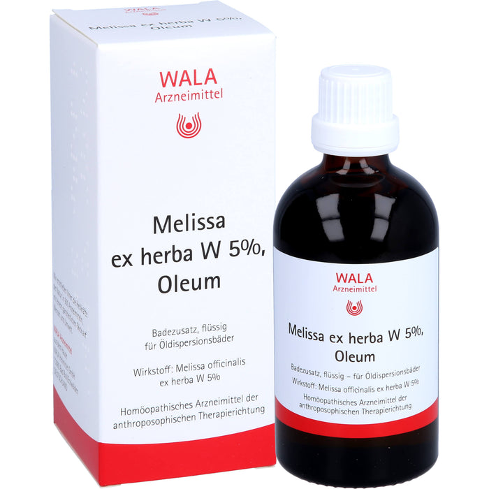 Melissa Ex Herba W 5% Oleum, 100 ml OEL