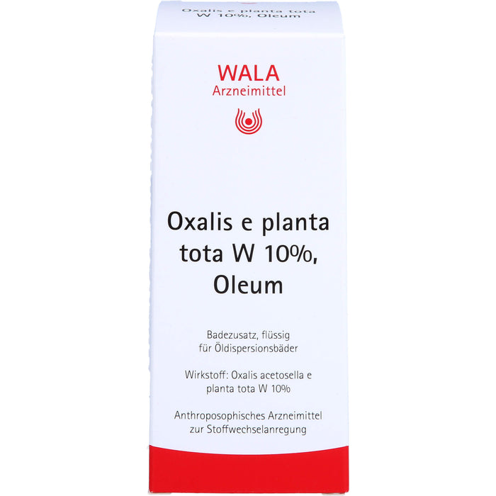 Oxalis E Planta tota W 10% Oleum, 100 ml OEL