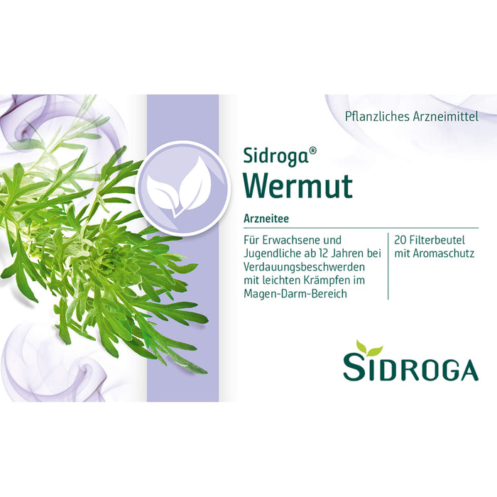 Sidroga Heilpflanzentee Wermut Filterbeutel, 20 St. Filterbeutel