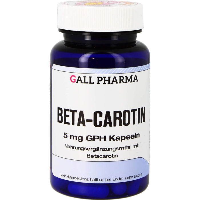 GALL PHARMA Beta Carotin 5 mg GPH Kapseln, 60 St. Kapseln