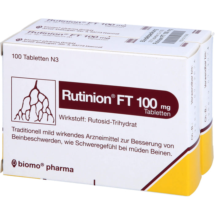 Rutinion FT 100 mg, Tabletten, 200 St TAB