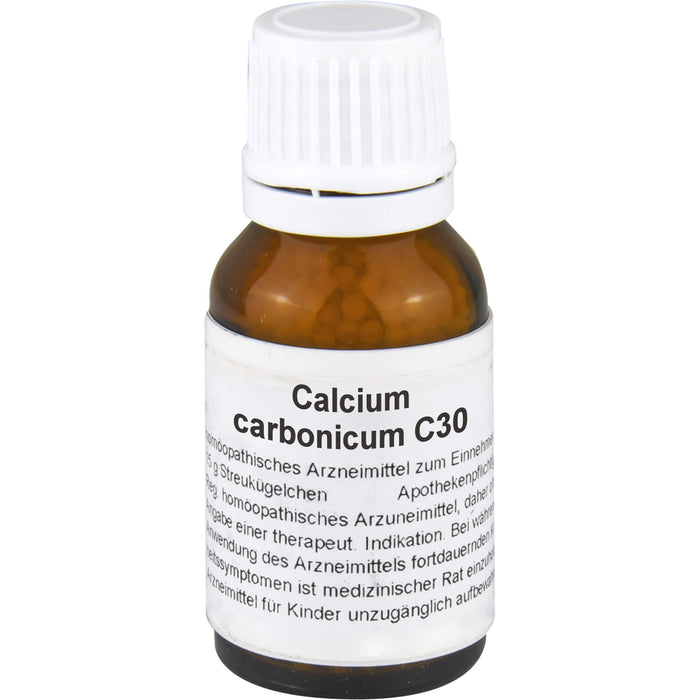 Calcium carbonic. C 30 Alho Globuli, 15 g Globuli