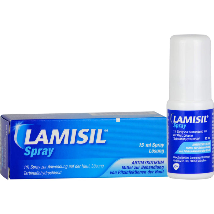 LAMISIL Spray bei Pilzinfektionen der Haut, 15 ml Lösung