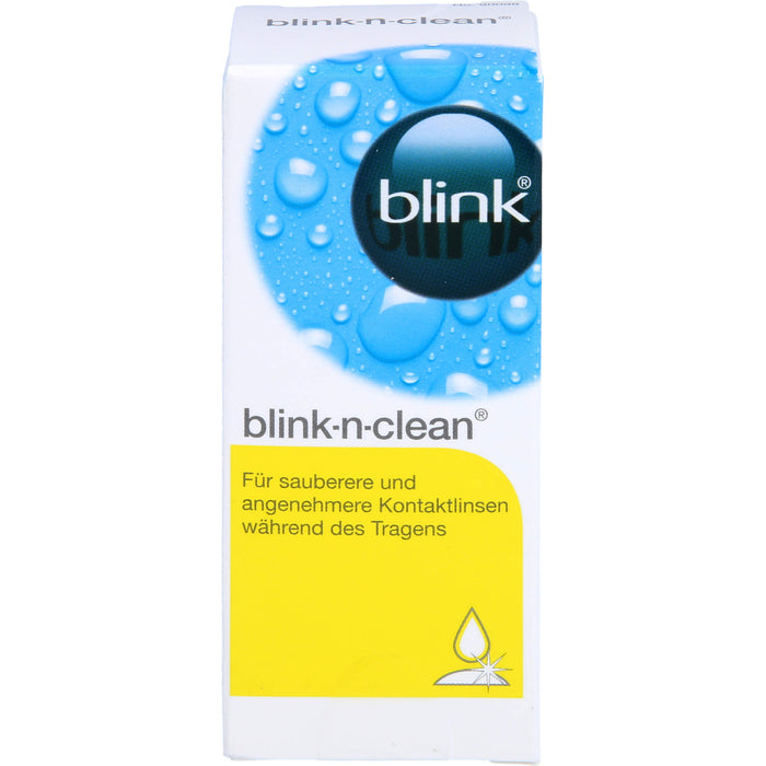 blink-n-clean Reinigungstropfen für Kontaktlinsen, 15 ml Lösung