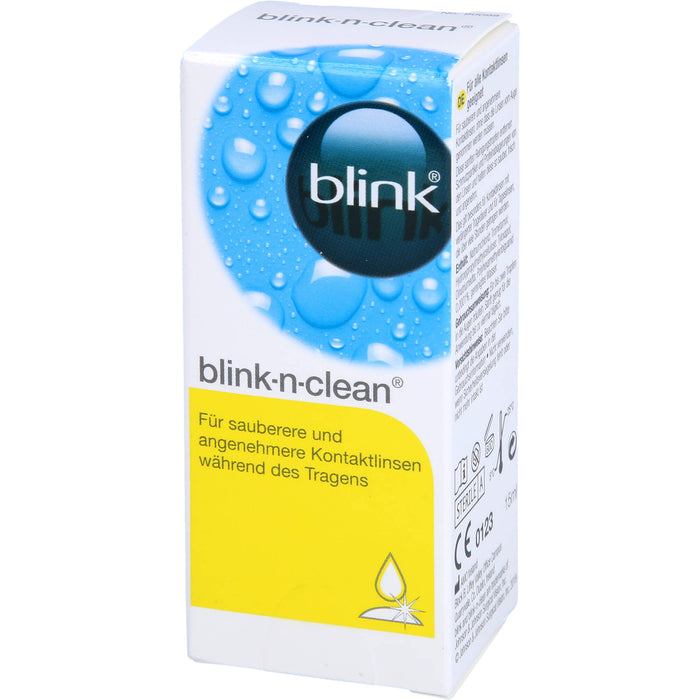 blink-n-clean Reinigungstropfen für Kontaktlinsen, 15 ml Lösung