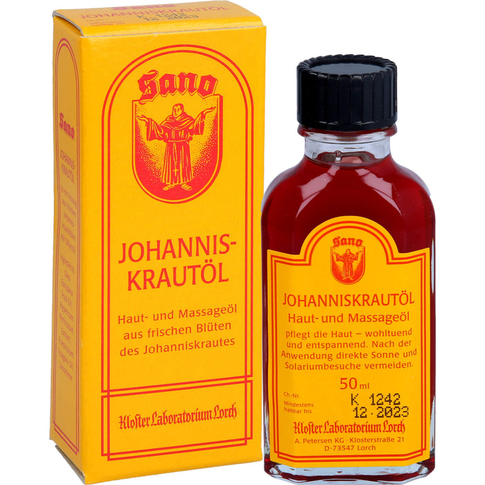 Sano Johanniskrautöl, 50 ml OEL