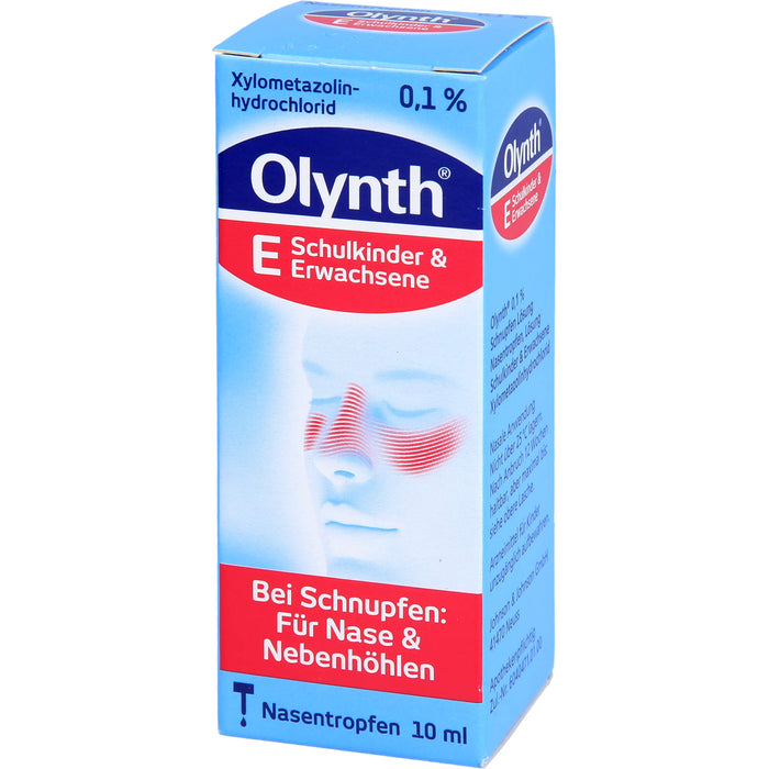 Olynth E Nasentropfen bei Schnupfen, 10 ml Lösung