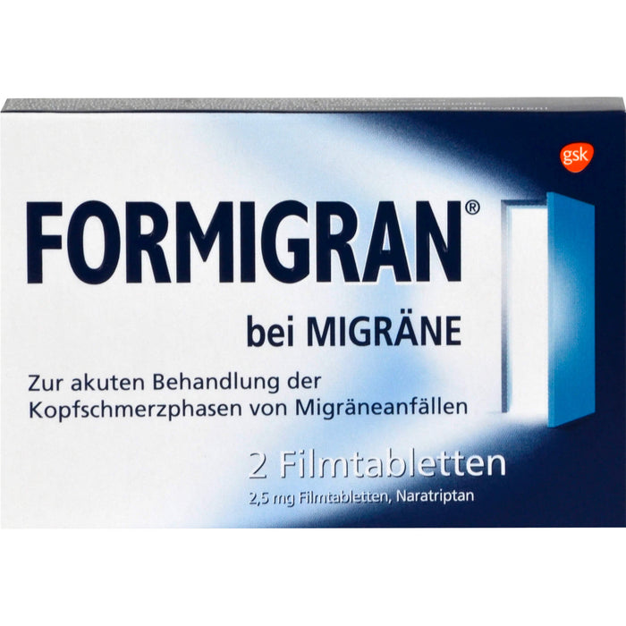 Formigran bei Migräne Filmtabletten, 2 St. Tabletten