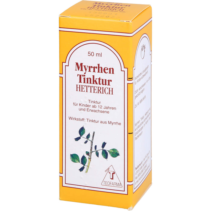 HETTERICH Myrrhen Tinktur, 50 ml Lösung