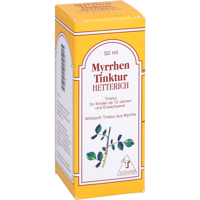 HETTERICH Myrrhen Tinktur, 50 ml Lösung