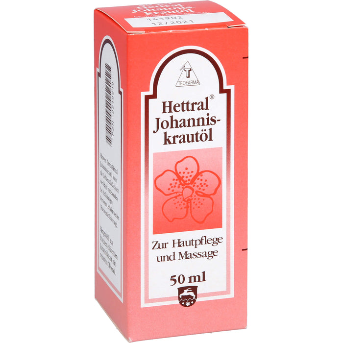 HETTRAL JOHANNISKRAUTOEL, 50 ml OEL