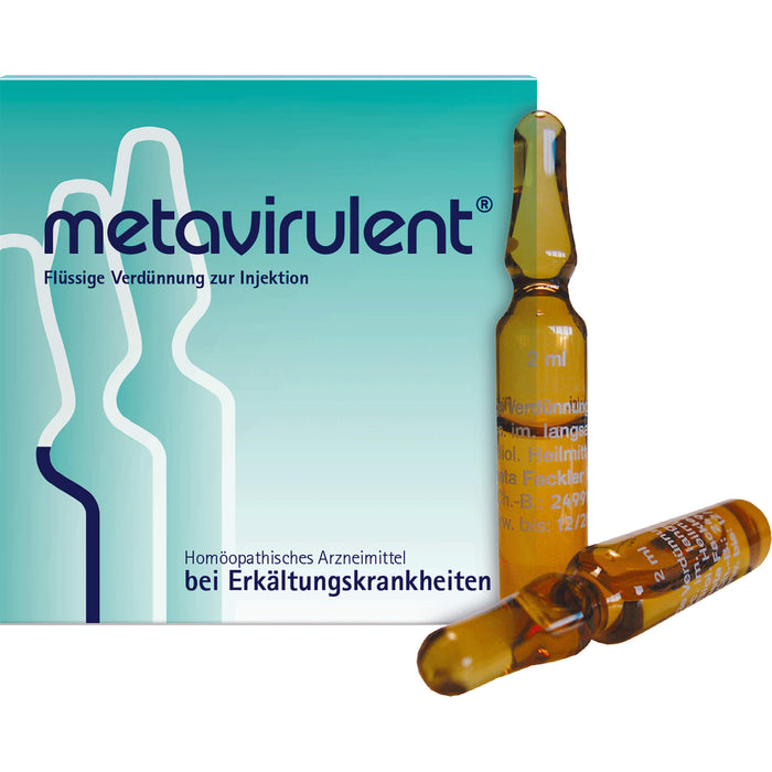 metavirulent flüssige Verdünnung bei Erkältungskrankheiten, 5 St. Ampullen