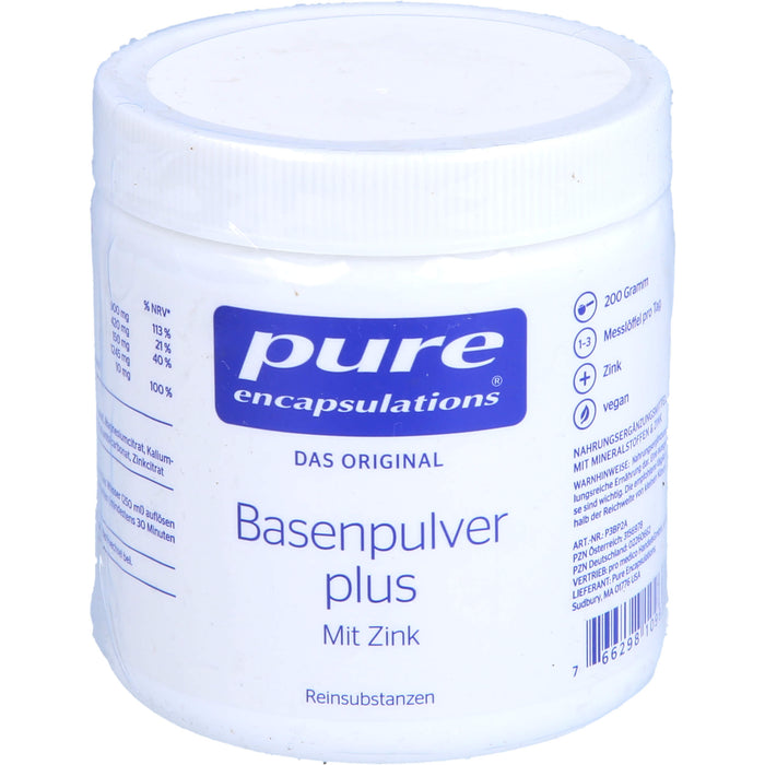 pure encapsulations Basenpulver plus , 200 g Pulver