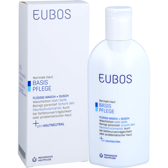EUBOS FLUESS BLAU UNPARF, 200 ml Lösung