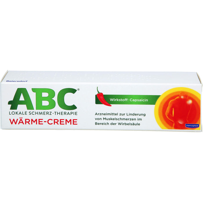 Hansaplast ABC lokale Schmerztherapie Wärme-Creme, 50 g Creme