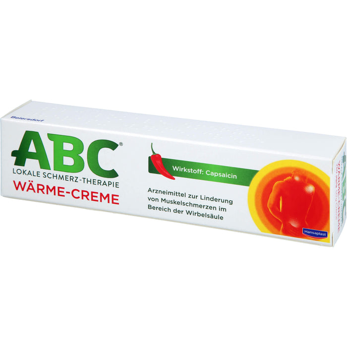 Hansaplast ABC lokale Schmerztherapie Wärme-Creme, 50 g Creme