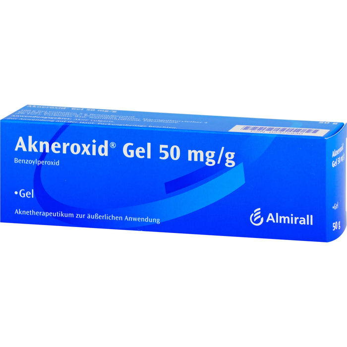 Akneroxid Gel 50 mg/g Aknetherapeutikum, 50 g Gel