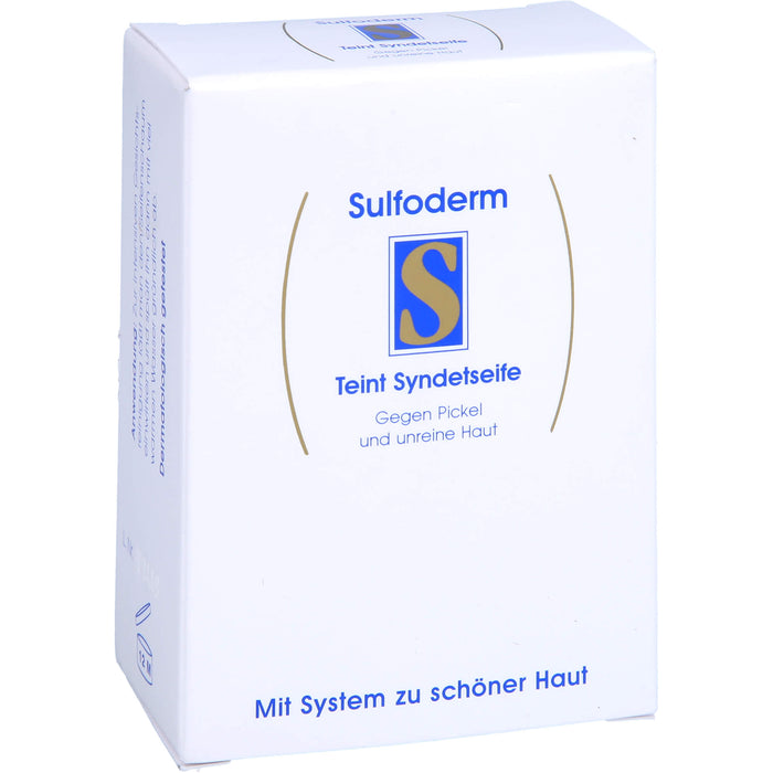 Sulfoderm S Teint Syndetseife, 100 g SEI