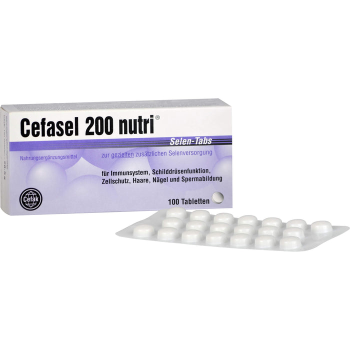 Cefasel 200 nutri Selen-Tabs, 100 St. Tabletten