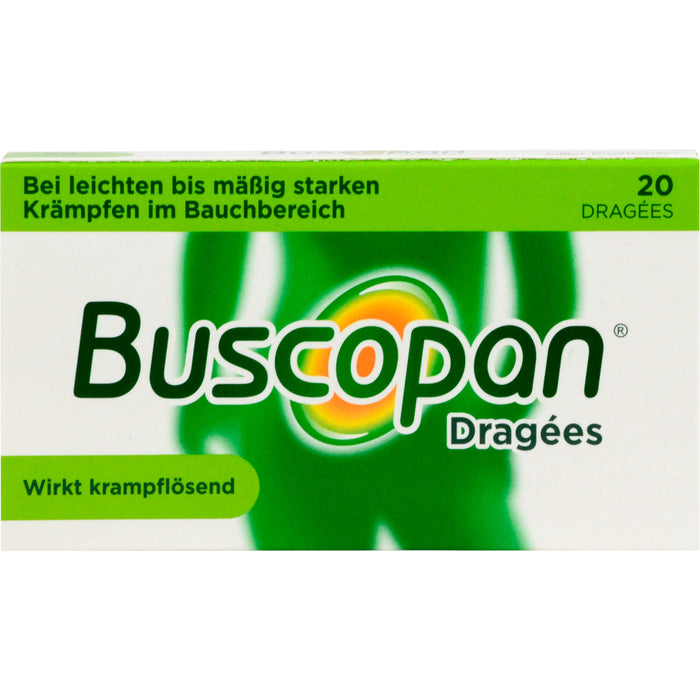 Buscopan Dragées Reimport EurimPharm, 20 St. Tabletten