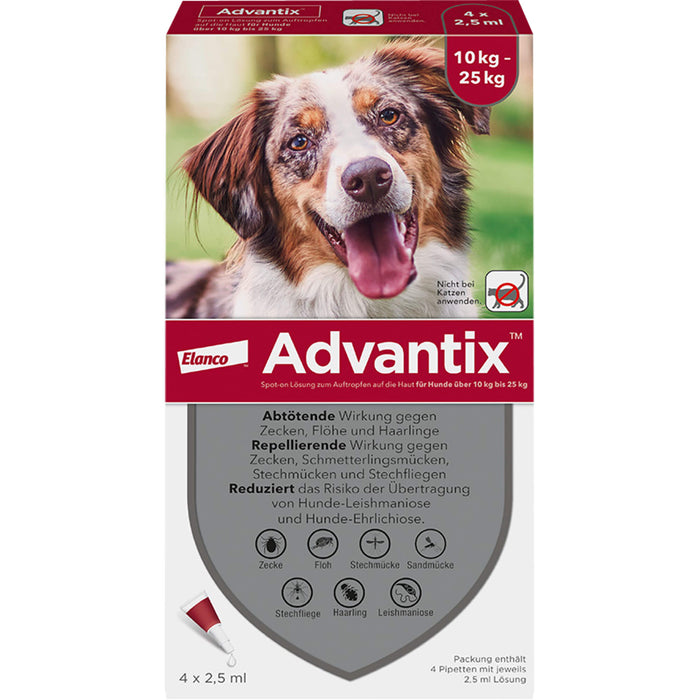 Advantix Spot-on Hund10-25, 4 St LOE