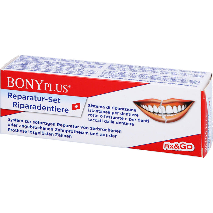 BONYplus Reparatur-Set für Zahnprothesen, 1 St. Set