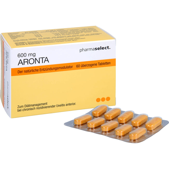pharmaselect Aronta 600 mg Tabletten Der Entzündungsmodulator, 60 St. Tabletten