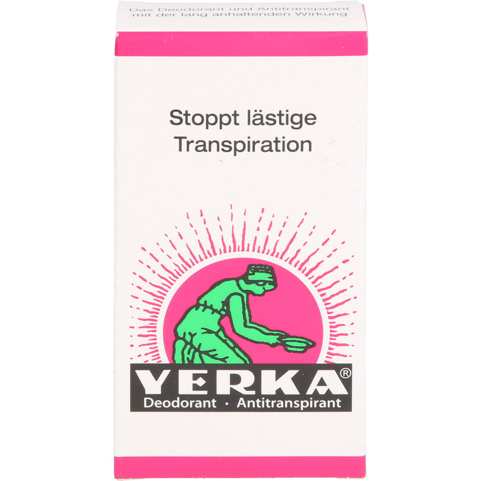 YERKA Deodorant Antitranspirant, 50 ml Lösung