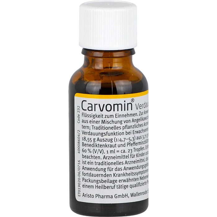 Carvomin Verdauungstropfen, 20 ml Lösung