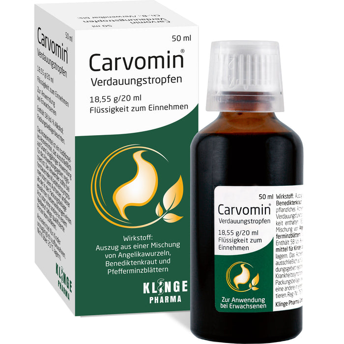 Carvomin Verdauungstropfen, 50 ml Lösung