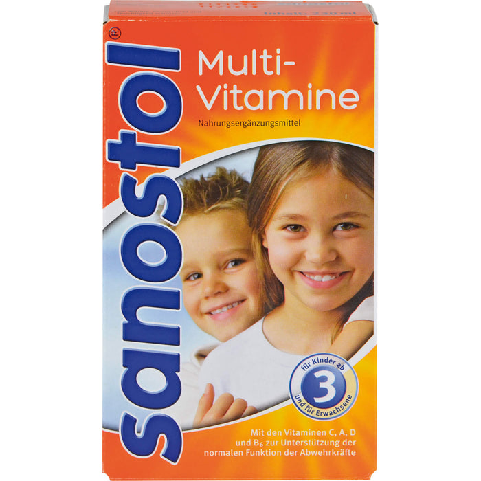sanostol Multi-Vitamine Saft, 230 ml Lösung