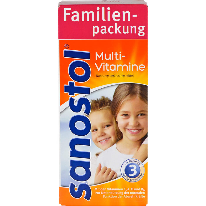 sanostol Multivitamine Familienpackung Saft, 780 ml Lösung