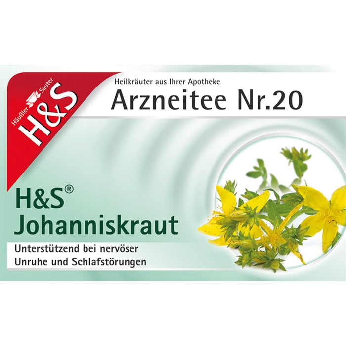 H&S Johanniskraut Arzneitee Nr. 20, 20 St. Filterbeutel