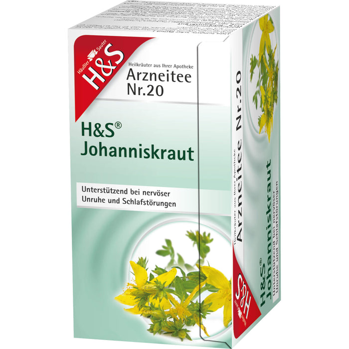 H&S Johanniskraut Arzneitee Nr. 20, 20 St. Filterbeutel