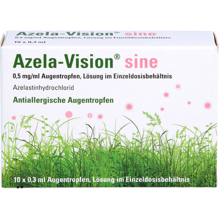 Azela-Vision sine Augentropfen Einzeldosisbehältnis, 10 St. Ampullen