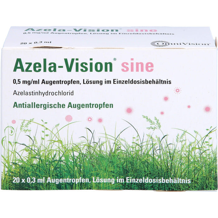 Azela-Vision sine Augentropfen Einzeldosisbehältnis, 20 St. Ampullen