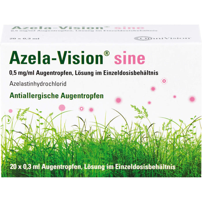 Azela-Vision sine Augentropfen Einzeldosisbehältnis, 20 St. Ampullen